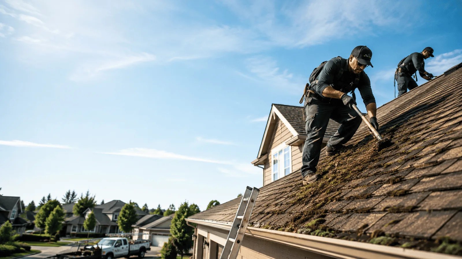 Roof Moss Removal in Waynesfield, OH near me